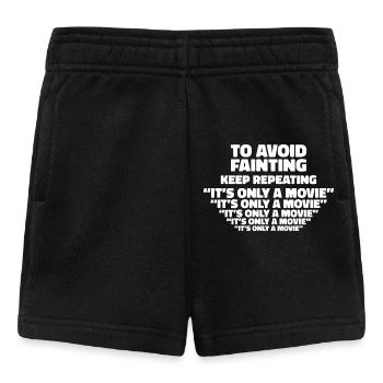 Movies Cinema Statement Movie Night Movies - Baby Shorts - black - Front