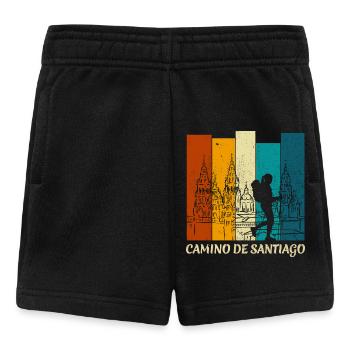 Camino de Santiago Buen Camino - Frauen - Baby Shorts - Schwarz - Vorne