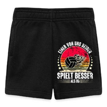 Volleyball - Baby Shorts - Schwarz - Vorne
