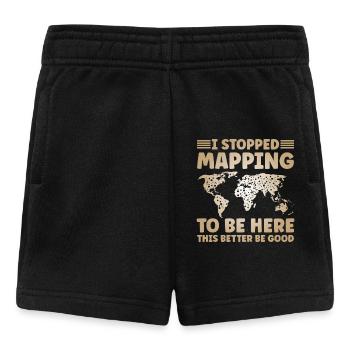 Cartography design - Baby Shorts - black - Front