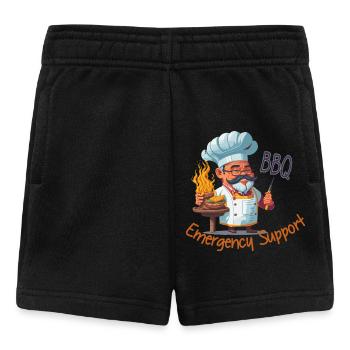 Soutien d’urgence BBQ - Short Bébé - noir - Devant