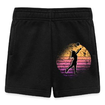 Volley-ball - Short Bébé - noir - Devant