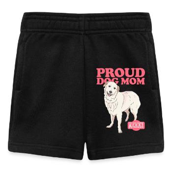 Pyrenean Mountain Dog Mom | Dog Owner Gift - Baby Shorts - black - Front