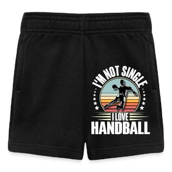 Handball Handballer - Baby Shorts - Schwarz - Vorne