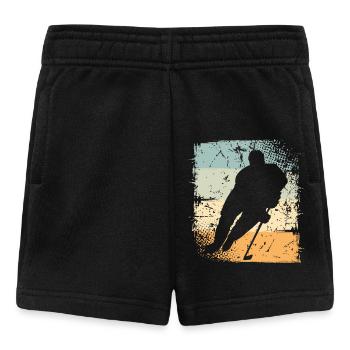 Eishockey Ice Hockey - Baby Shorts - Schwarz - Vorne