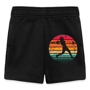Baseball - Baby Shorts - Schwarz - Vorne