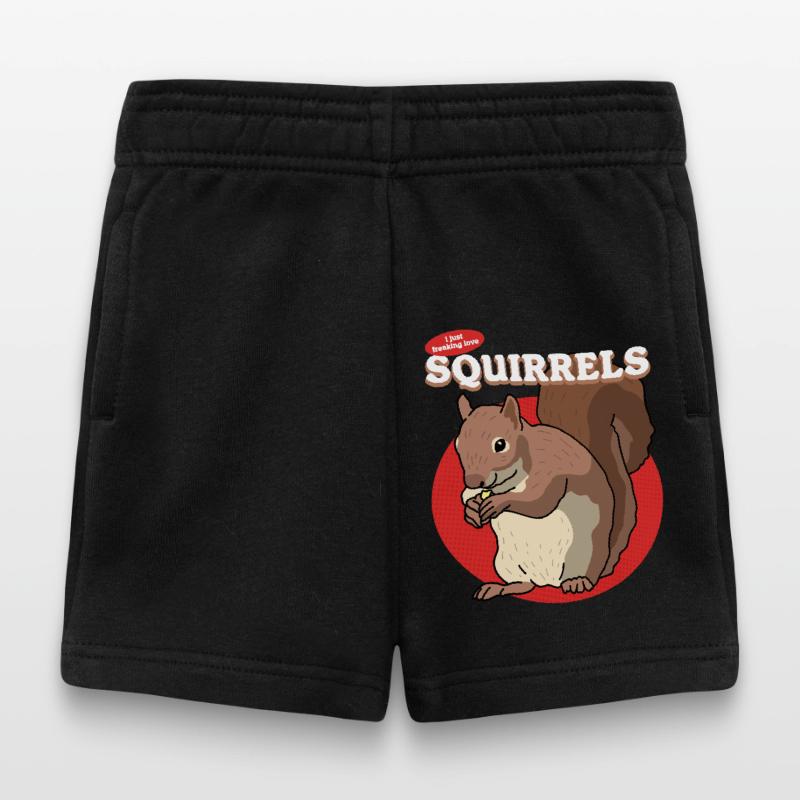 Cute Squirrel Grey Squirrel Squirrel Gift Baby Shorts