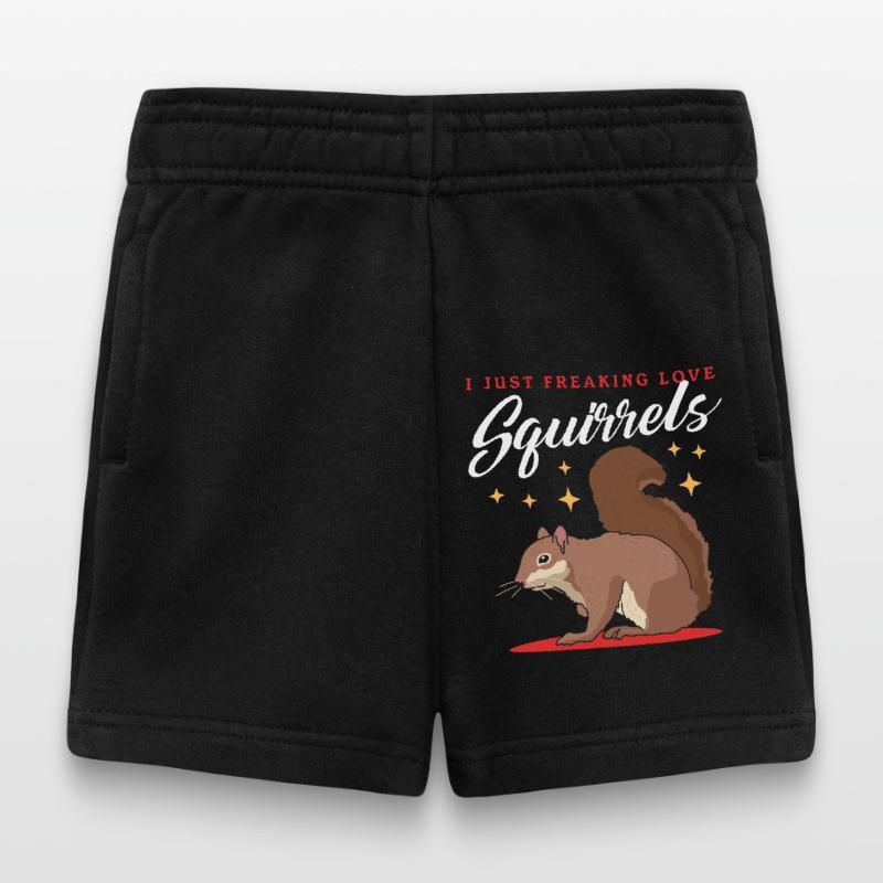 Cute Squirrel Squirrel Grey Squirrel Gift Baby Shorts