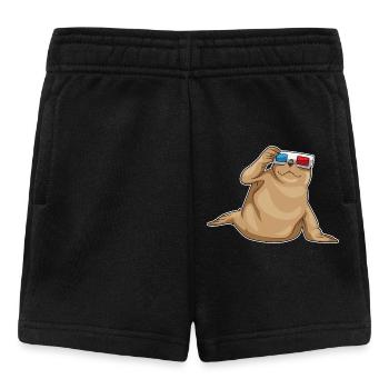 Seal goggles - Baby Shorts - black - Front