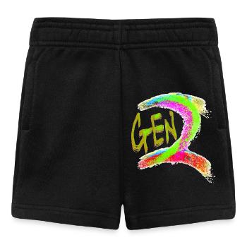 Generation Z - Baby Shorts - Schwarz - Vorne
