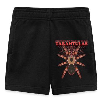 Vogelspinne Spinne Vogelspinnen Geschenk - Baby Shorts - Schwarz - Vorne