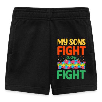 Autism Autistic - Baby Shorts - black - Front