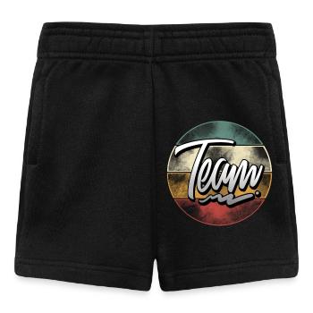 Team - Baby Shorts - black - Front