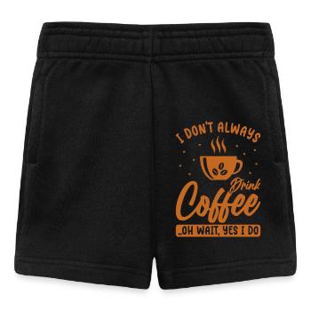 Café - Short Bébé - noir - Devant