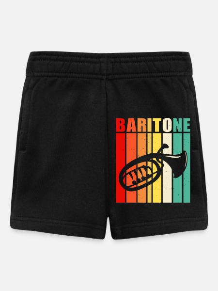 Bariton Baritonist - Baby Shorts - Schwarz