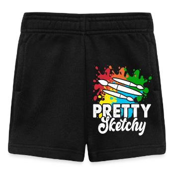 Künstler - Baby Shorts - Schwarz - Vorne