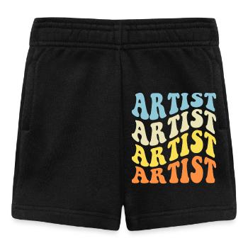 Artiste - Short Bébé - noir - Devant