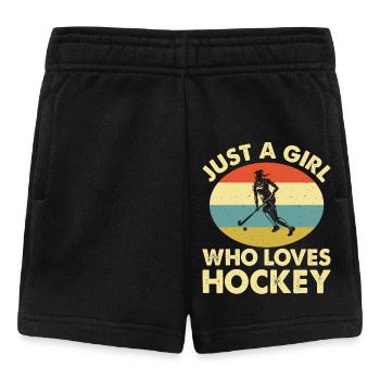 Eishockey Ice Hockey - Baby Shorts - Schwarz - Vorne