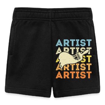 Künstler - Baby Shorts - Schwarz - Vorne