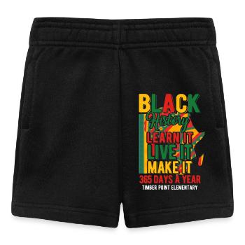 Black History Month Black History - Baby Shorts - Schwarz - Vorne