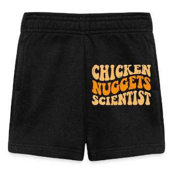 Chicken Nuggets - Baby Shorts - Schwarz - Vorne