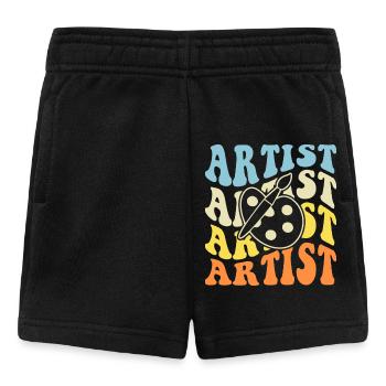 Artiste - Short Bébé - noir - Devant