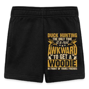 Jäger Jagen Ente - Baby Shorts - Schwarz - Vorne