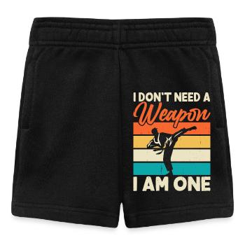 Karate - Baby Shorts - black - Front