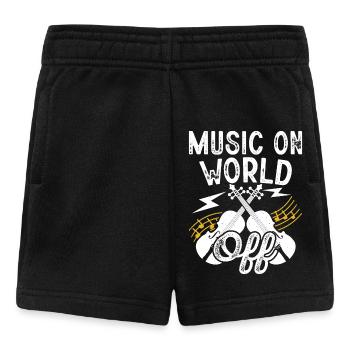 Violine Violinist - Baby Shorts - Schwarz - Vorne