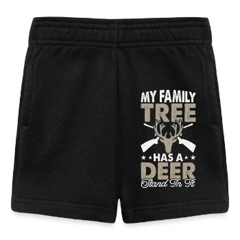 Hunting hunters - Baby Shorts - black - Front