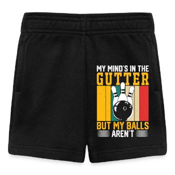 Bowling - Baby Shorts - Schwarz - Vorne