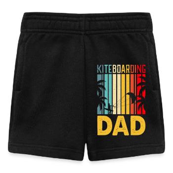 Kitesurf Kitesurfer Kiteboard - Baby Shorts - black - Front