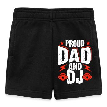 Papa Dj - Baby Shorts - black - Front