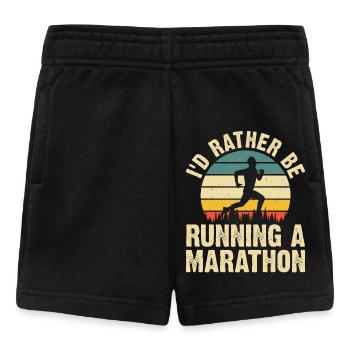 Marathon de course à pied de jogging - Short Bébé - noir - Devant