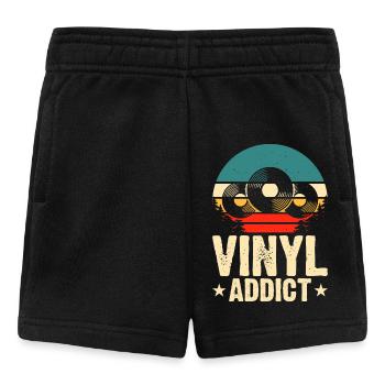 Vinyl Addict - Baby Shorts - black - Front