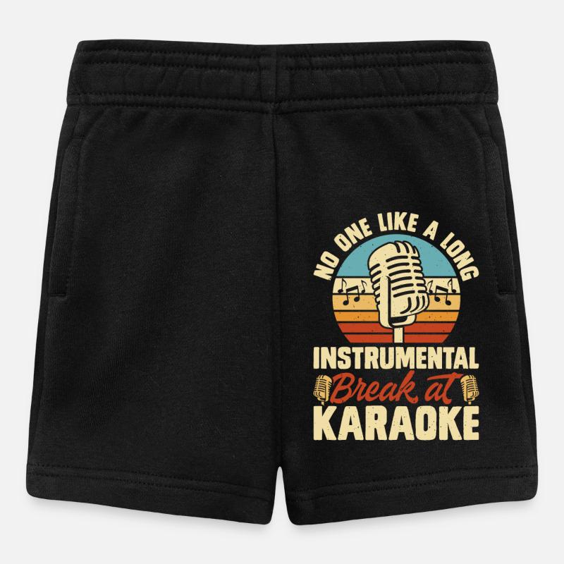 Karaoké - Short Bébé - noir