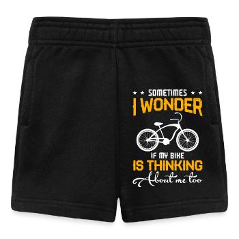 Fahrrad Radfahren - Baby Shorts - Schwarz - Vorne