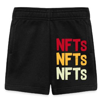 NFT - Baby Shorts - Schwarz - Vorne