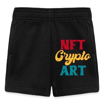 NFT - Baby Shorts - Schwarz - Vorne
