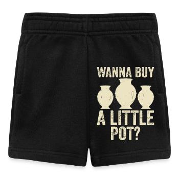 Töpfern Töpferei Töpfer - Baby Shorts - Schwarz - Vorne