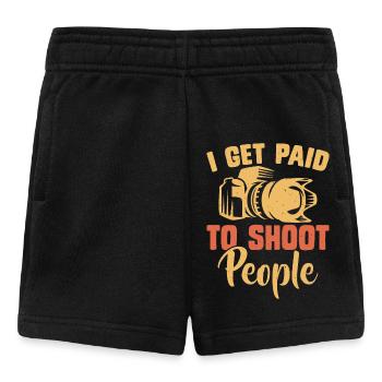 Photographer - Baby Shorts - black - Front