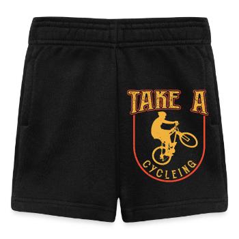 Fahrrad Radfahren Mountainbike - Baby Shorts - Schwarz - Vorne
