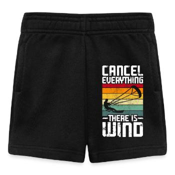 Kitesurf Kitesurfer Kiteboard - Baby Shorts - black - Front