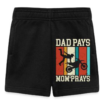 Motocross - Baby Shorts - Schwarz - Vorne