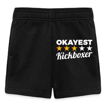 Kickboxeur moyen - Short Bébé - noir - Devant