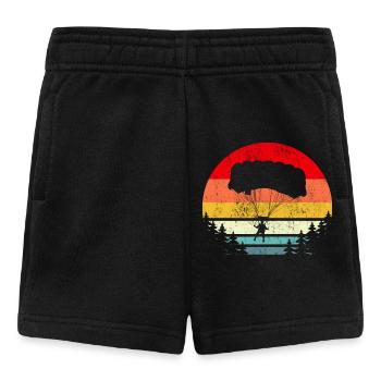 Paragliding Gleitschirmfliegen - Baby Shorts - black - Front