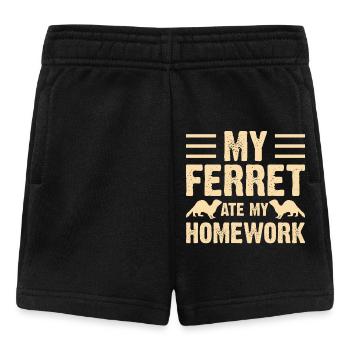 Furet - Short Bébé - noir - Devant