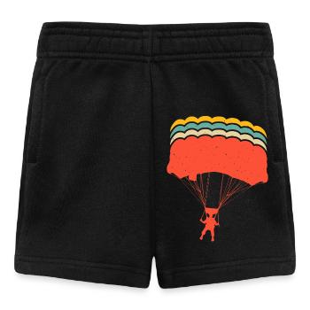 Paragleiter Paragliding Gleitschirmfliegen - Baby Shorts - black - Front
