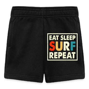 Surfing Surfer - Baby Shorts - black - Front