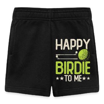 Golf Golfer - Baby Shorts - Schwarz - Vorne